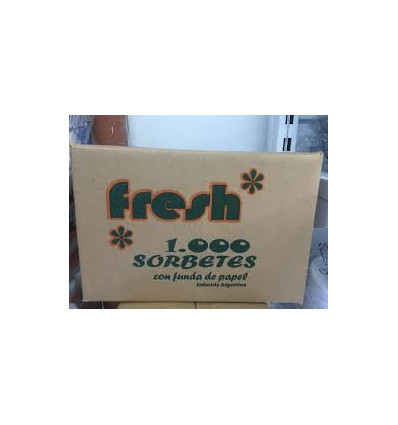 Sorb C/funda Fresh Caja X 1000