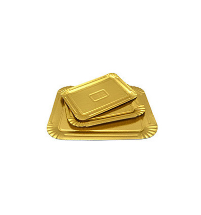 Plato Delca Dorado 1kg (23 X 28) X 1