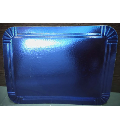 Plato Laminado Azul 25 X 35 X 1