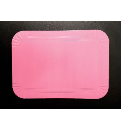 Plato Laminado Rosado 25 X 35 X 1