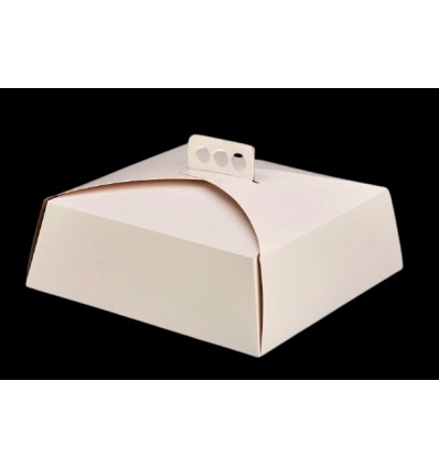 Caja Torta Blanca 24cm X 1