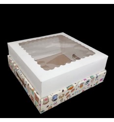 Caja Desayuno Fantasia Tapa Visor 30x30x12 X 1